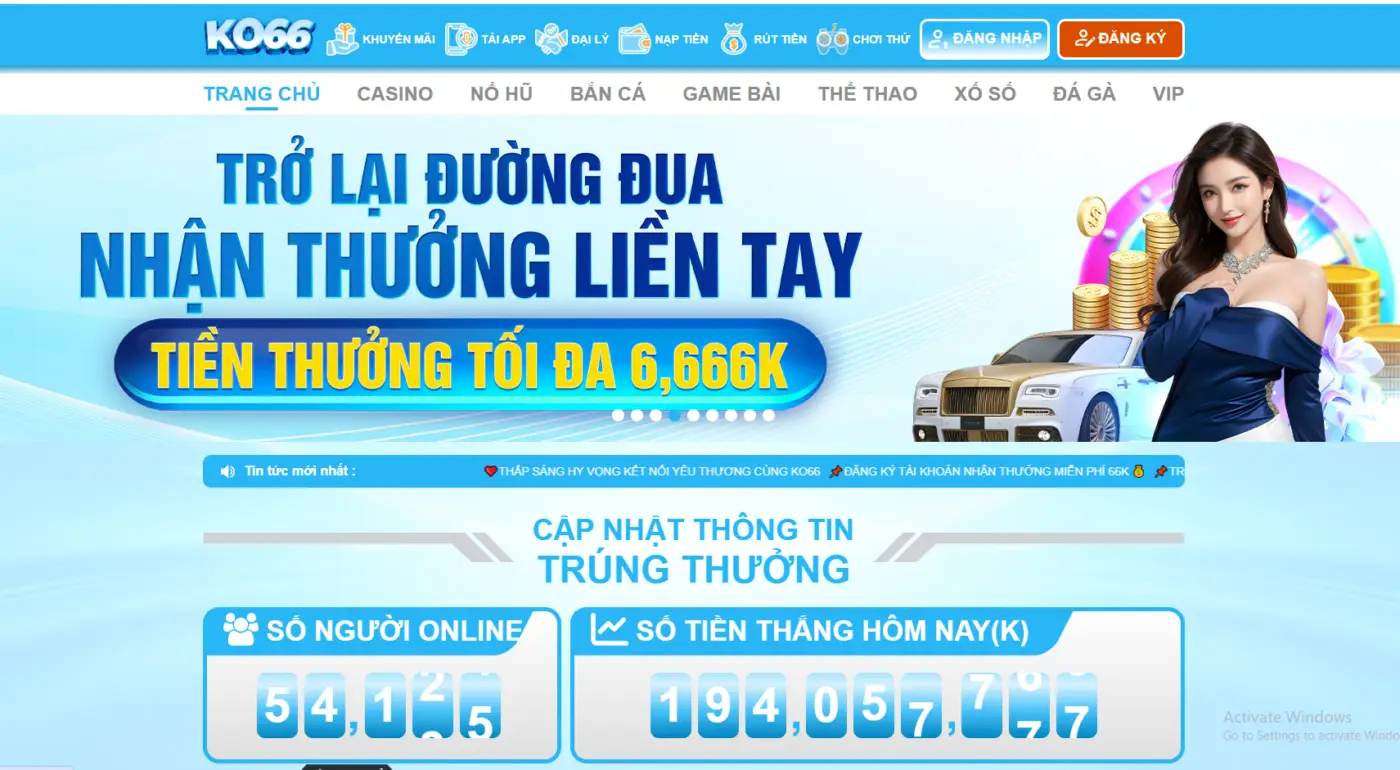 Điều kiện đăng ký KO66 cho người mới